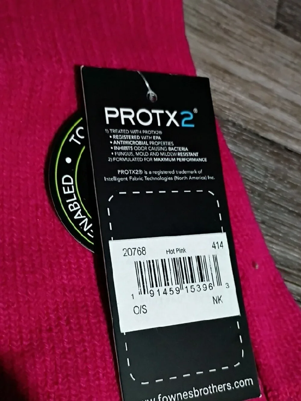Fownes Women's Pink Antimicrobial Knit Gloves